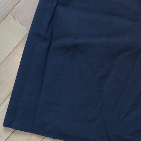 Retro HUGO BOSS Dark Grey Midi Skirt| US 10 - Picture 4 of 11